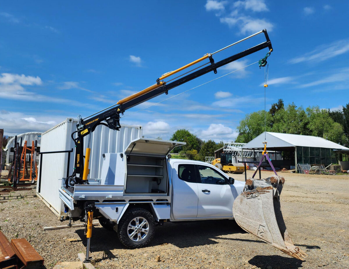 4x4 Service Ute Fit-Out with Quicklift® Compact Crane