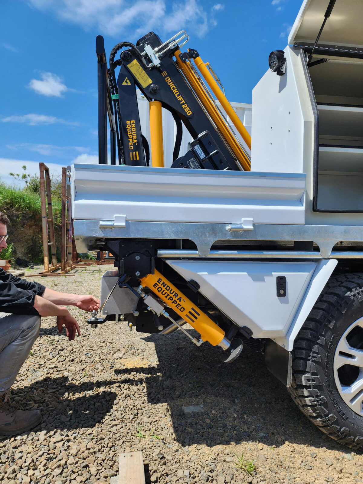 4x4 Service Ute Fit-Out with Quicklift® Compact Crane - Image 4