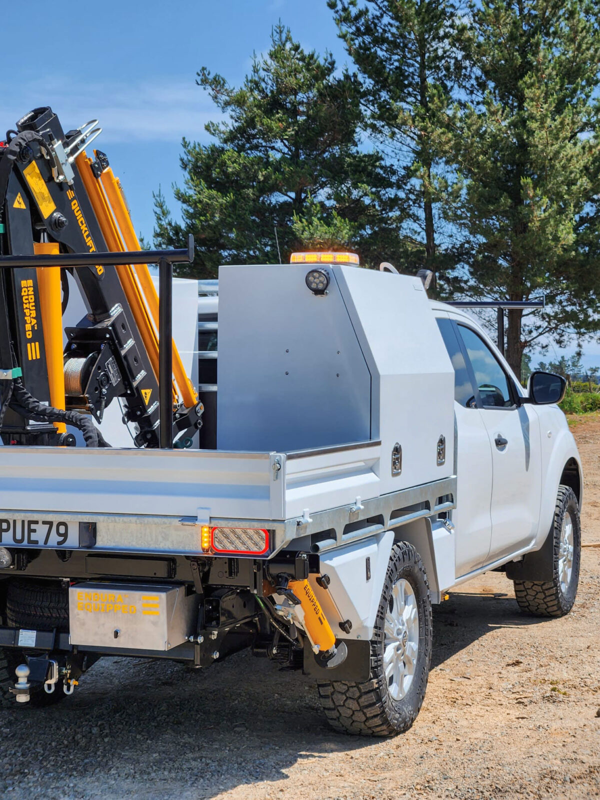 4x4 Service Ute Fit-Out with Quicklift® Compact Crane - Image 5